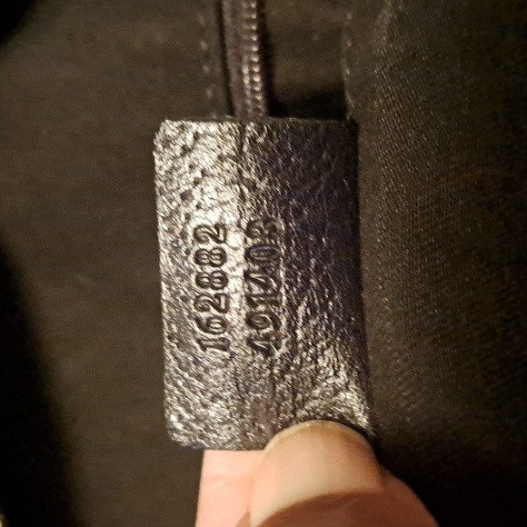 Authentic Gucci Black GG Canvas and Leather Small Princy Hobo - Picture 13 of 13